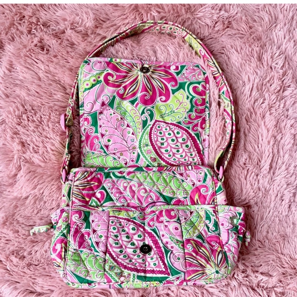 VERA BRADLEY Flap Front Adjustable Strap Bag - Picture 2 of 4
